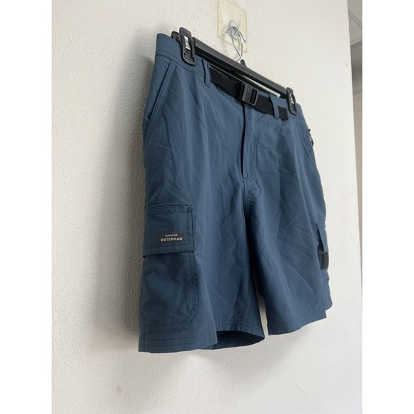 Quiksilver Waterman Men's Azimuth Amphibian Shorts Blue Size 30 - Picture 3 of 8